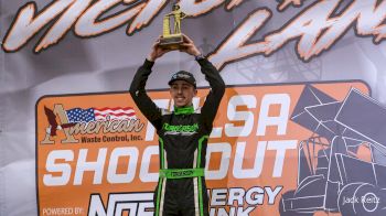 One Year After Harrowing Chili Bowl Crash, Ashton Torgerson Claims A Golden Driller At 39th Tulsa Shootout