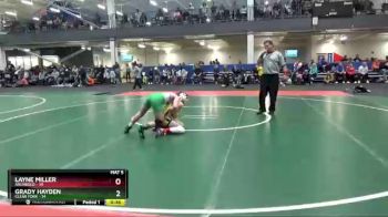 100 lbs Round 2 (6 Team) - Layne Miller, Archbold vs Grady Hayden, Clear Fork