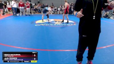 150 lbs Cons. Round 5 - Reece Decourval, West Kitsap WC vs Alex Fenwick, Reality Sports Wrestling Club