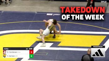 Takedown Of The Week | Vinny Zerban's Clutch Low Single Re-Attack