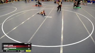 Quarterfinal - Henry Cook, Waconia Wrestling Club vs Gibbs Sorenson, Minnesota