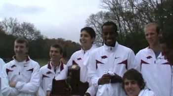 Arkansas Mens Team Champions 2012 SEC Cross Country