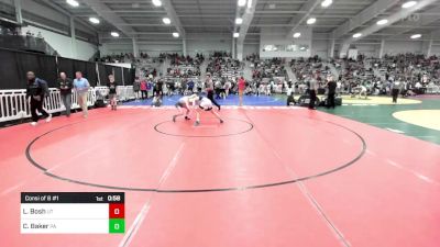 106 lbs Consi Of 8 #1 - Lander Bosh, UT vs Cameron Baker, PA