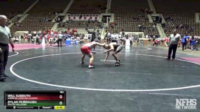 182 lbs Cons. Round 4 - Dylan Murdaugh, Walter Wellborn vs Will Sudduth, American Christian Academy