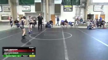 84 lbs Round 1 (8 Team) - Grayson Eggum, POWA vs Gabe Oberheim, Terps Xtreme