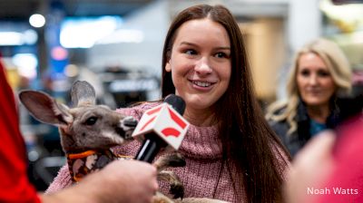 We Interviewed Kaylee Bryson And A Kangaroo At The Chili Bowl