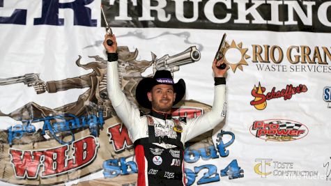 Kyle Larson Takes First Wild West Shootout Victory At Vado Speedway Park