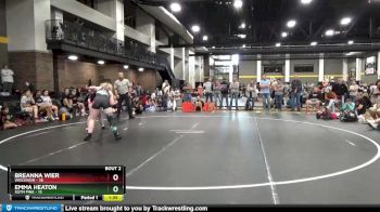 155 lbs Semis (4 Team) - Emma Heaton, SOTM Pink vs Breanna Wier, Wisconsin