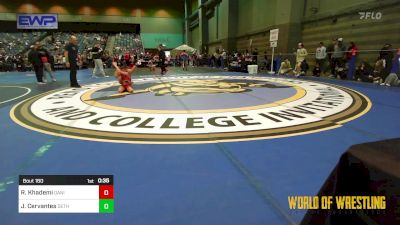 73 lbs Consolation - Reza Khademi, Daniel Cormier Wrestling Academy vs Joseph Cervantes, Dethrone