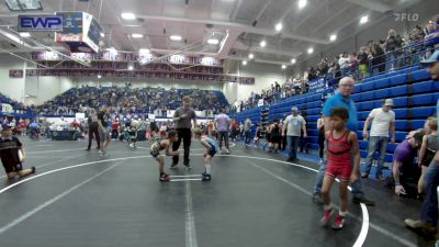 49 lbs Consi Of 4 - Jayce CLARK, Division Bell Wrestling vs Kyrin Kilgore, Newkirk Takedown Club