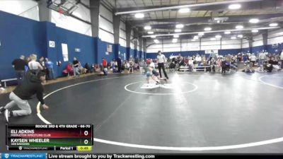 66-70 lbs Round 2 - Kaysen Wheeler, 208 Badgers vs Eli Adkins, Middleton Wrestling Club