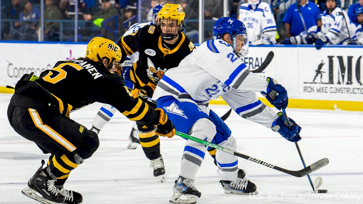 Air Force Defenseman Chris Hedden Providing Offensive Spark For Falcons