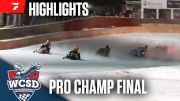 Highlights | 2024 World Championship Snowmobile Derby Pro Champ Final