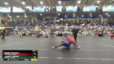 165 lbs Champ. Round 2 - Joseph Lagman, DeMatha Catholic vs Henry Mitchell, The Heights School