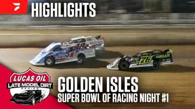 Highlights | 2024 Lucas Oil Late Models Thursday at Golden Isles Speedway