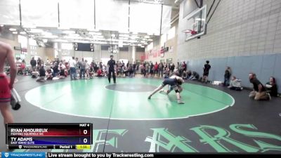 126 lbs Quarterfinal - Ryan Amoureux, Fighting Squirrels WC vs Ty Adams, East Idaho Elite