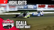 Highlights | 2024 Lucas Oil Late Models Tuesday at Ocala Speedway