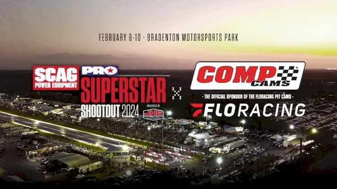 COMP Cams Official Pit Camera Partner on FloRacing's PRO Superstar Shootout