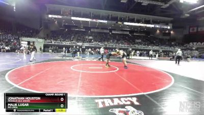 195 lbs Champ. Round 1 - Jonathan Houston, Franklin (Elk Grove) vs Malik Lugar, Rio Linda