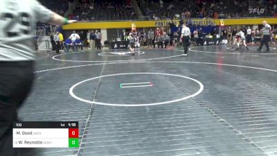 108 lbs Round Of 16 - Myla Good, Nazareth vs Willow Reynolds, Montgomery