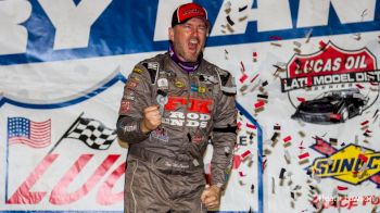 Tim McCreadie Reacts To Saturday All-Tech Raceway Speedweeks Win