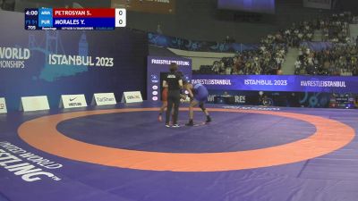 51 kg Repechage #2 - Sasha Petrosyan, Armenia vs Yandel Morales, Puerto Rico