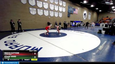 113 lbs Quarterfinal - Rocco Cuttone, Clovis West vs Ethan Ward, Turlock