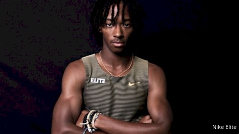 400 Meter High School Phenom Jonathan Simms Puts Down Crazy Gym Workout