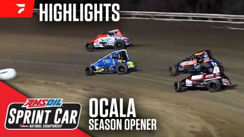 Highlights | 2024 USAC Sprints Friday at Ocala Speedway