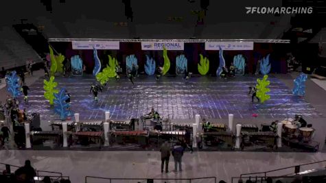 Gulfport HS "Gulfport MS" at 2022 WGI Perc/Winds Hattiesburg Regional