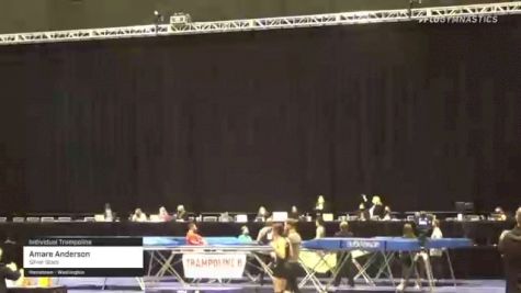 Amare Anderson - Individual Trampoline, Silver Stars - 2021 USA Gymnastics Championships