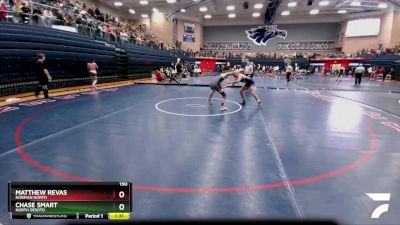 150 lbs Quarterfinal - Matthew Revas, Norman North vs Chase Smart, North DeSoto