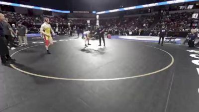 195 lbs Quarterfinal - David Calkins, Liberty (NC) vs Robert Platt, Brawley (SD)