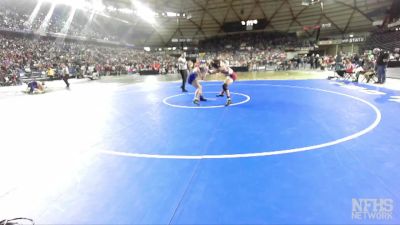 3A 145 lbs Champ. Round 2 - Chase Warnick, Mercer Island vs Jacob Gandy, Ferndale