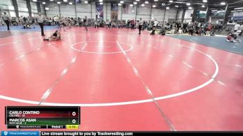 96 lbs Rd# 10- 4:00pm Saturday Final Pool - Marcos Asan, M2TC Blue vs Carlo Contino, Cali Red