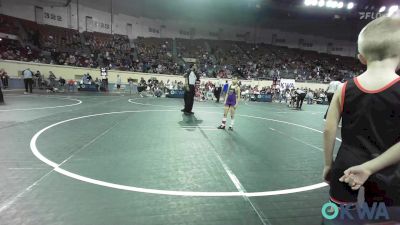 52 lbs Round Of 16 - Anders Gilbreath, Vian Wrestling Club vs Jett Runk, Sperry Wrestling Club