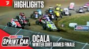 Highlights | 2024 USAC Winter Dirt Games Finale at Ocala Speedway