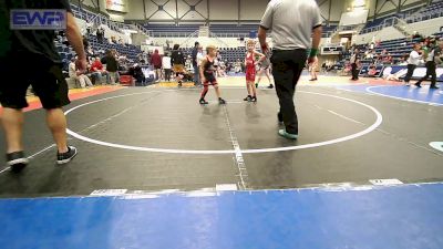 64-67 lbs Rr Rnd 3 - Taos Smith, Hinton Takedown Club vs Logan Cosby, Skiatook Youth Wrestling