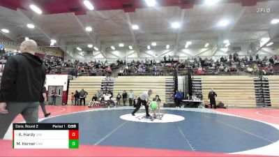 67 lbs Cons. Round 2 - Keenan Hardy, Lebanon Tiger Wrestling Club vs Mason Horner, Contenders Wrestling Academy