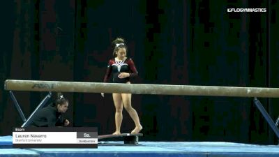 Lauren Navarro - Beam, Stanford University - 2019 GymQuarters Invitational