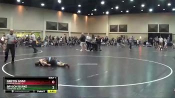 100 lbs Finals (2 Team) - Bryson Burke, Tennessee Blue vs Griffin Goad, Missouri Black