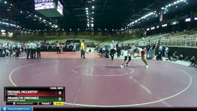 182 lbs Cons. Semi - Michael McCarthy, Satellite vs Franklyn Ordonez, Southwest Miami