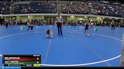 75 lbs Cons. Round 5 - Rex Droessler, RT Elite vs Navy Denton, McDominate Training Center