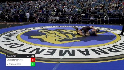 138 lbs Round Of 128 - Treyden Christensen, Layton vs Andrew Krutzsch, Grandview