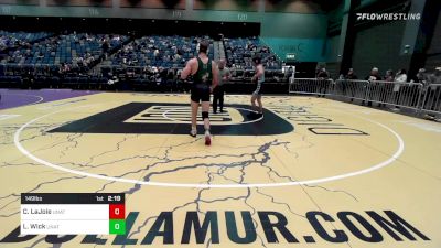 149 lbs Round Of 16 - Chayse LaJoie, UNATT-Unattached vs Luka Wick, UNATT-California Poly