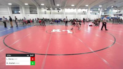 97 lbs Consi Of 4 - Liam Daras, Coventry vs Mason Atallah, Mansfield