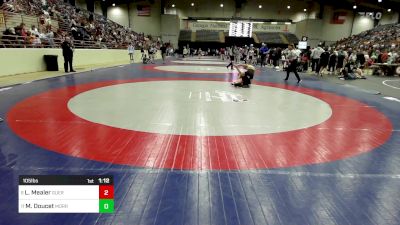 105 lbs Round Of 16 - Luke Mealer, Guerrilla Wrestling Academy vs Matthew Doucet, Morris Fitness Wrestling Club