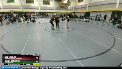 138 lbs Round 3 - Jill Heisler, Spearfish Youth Wrestling vs Giada Scherich, Tatanka Tuff