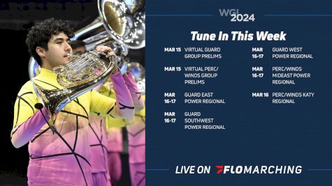 WGI Weekend Watch Guide: What's Streaming on FloMarching, March 15-17