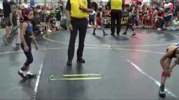 44 lbs Round 1 (6 Team) - Camila Ramirez, ARES Black vs Cooper Corona, Stallers Elite